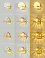 Lunar Glass Wall Light