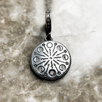 Moonphase Sterling Silver Charm