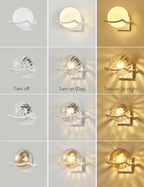 Lunar Glass Wall Light