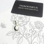 Golden Crescent Sterling Silver Charm