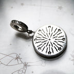 Moonphase Sterling Silver Charm