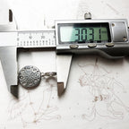 Moonphase Sterling Silver Charm
