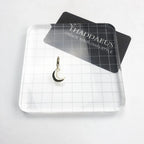 Golden Crescent Sterling Silver Charm