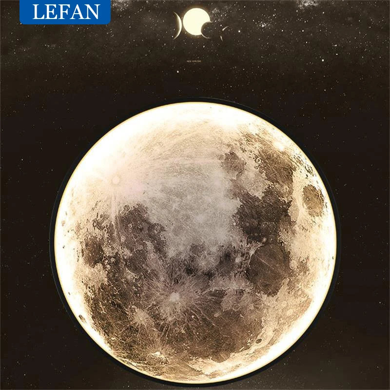 Lunar Arc Statement Wall Light