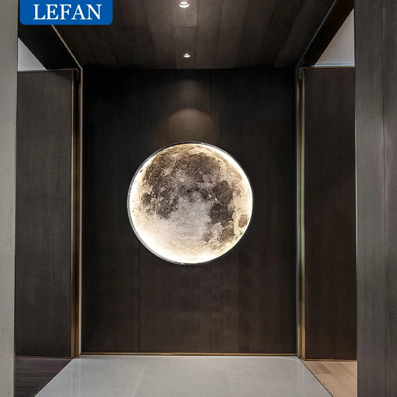 Lunar Arc Statement Wall Light