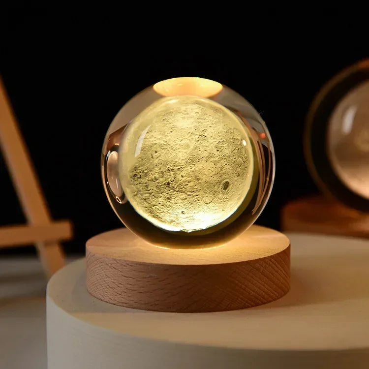 Moonlight Crystal Sphere Lamp