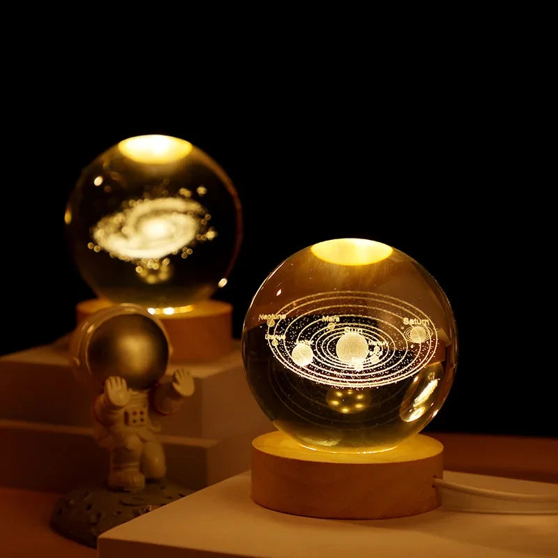 Celestial Crystal Globe Light