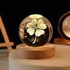Solar System Crystal Globe