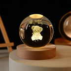 Solar System Crystal Globe