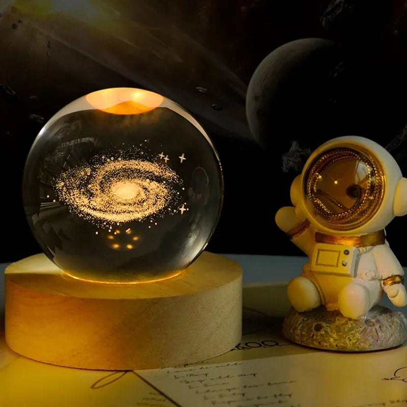 Moonlight Crystal Sphere Lamp