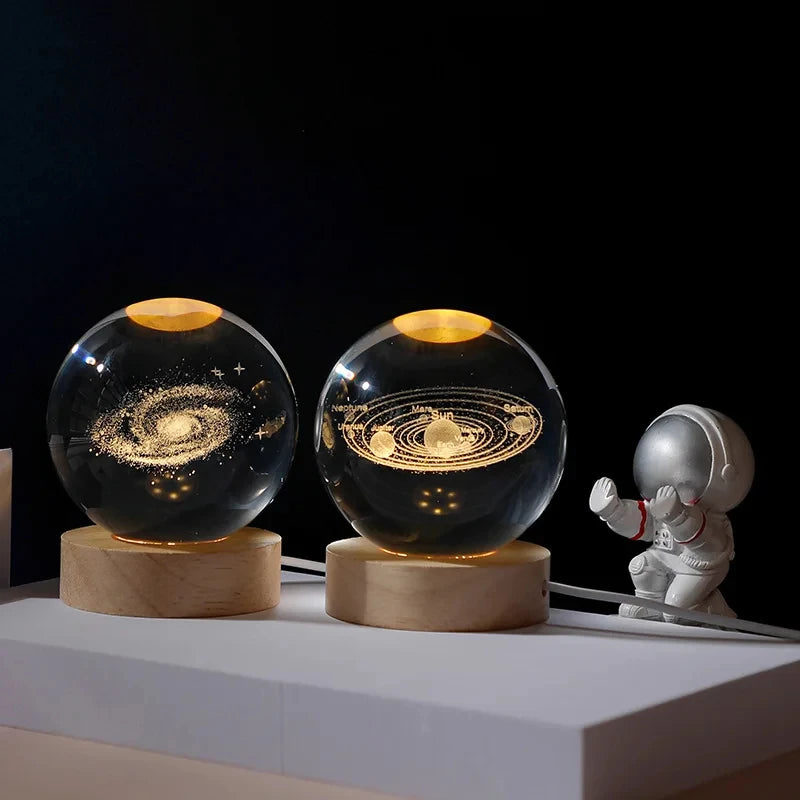 Celestial Crystal Globe Light