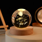Solar System Crystal Globe