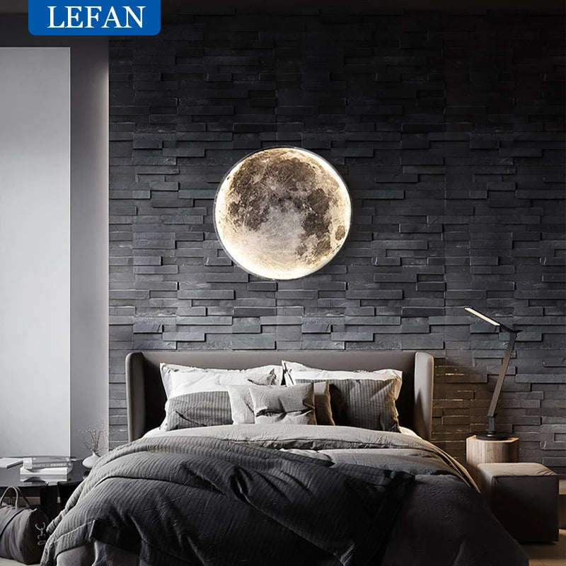 Lunar Arc Statement Wall Light