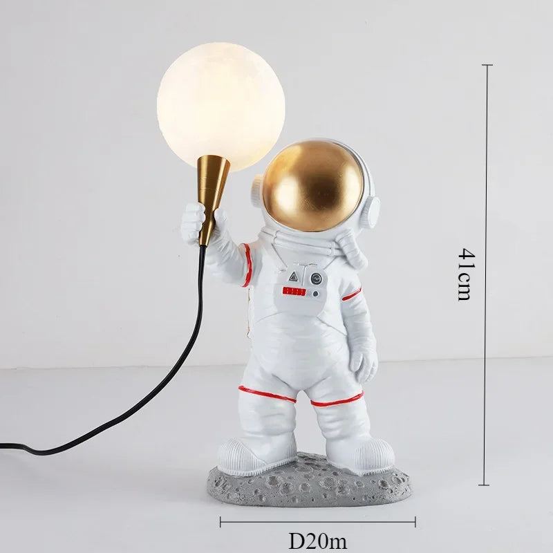 Lunar Explorer Astronaut Wall Light