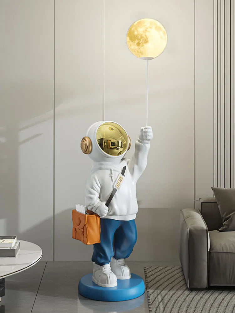 Lunar Explorer Astronaut Sculpture