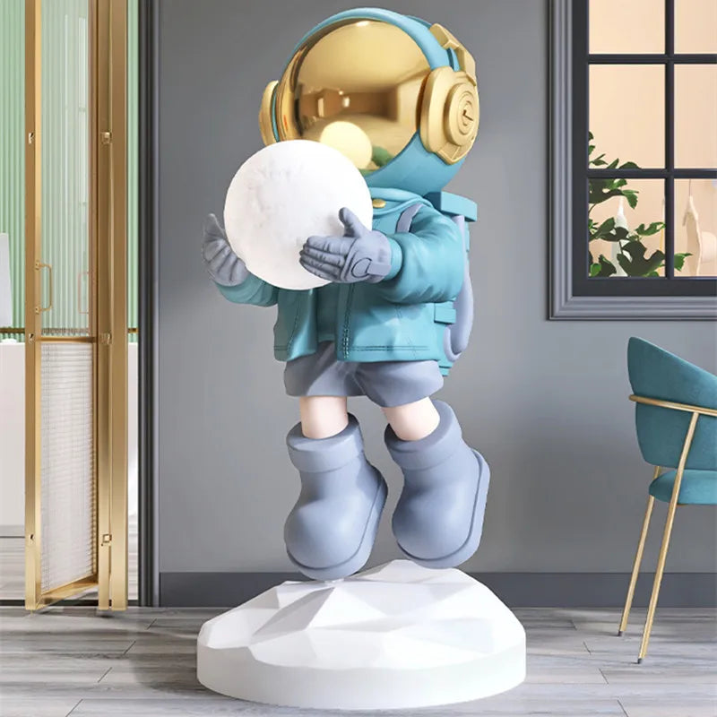 Astronaut Floor Light Sculpture