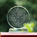 Celestial Astrolabe Crystal Ornament
