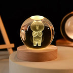 Solar System Crystal Globe