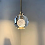 Lunar Crystal Pendant Light