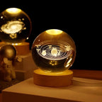 Planetary Crystal Night Light