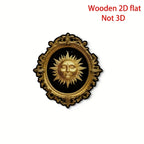 Sun & Moon Wooden Wall Panels