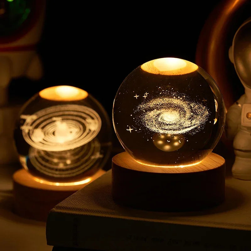 Moonlight Crystal Sphere Lamp