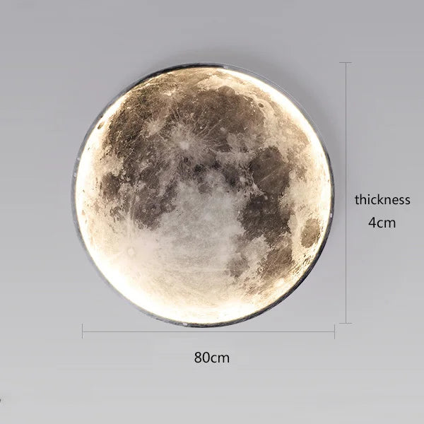 Lunar Arc Statement Wall Light