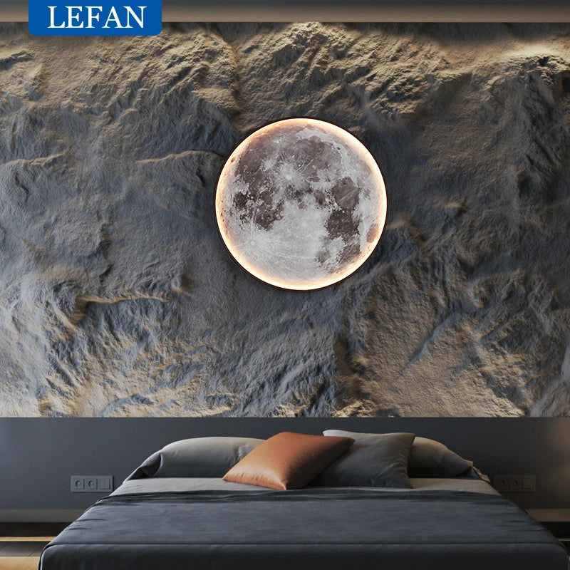 Lunar Arc Statement Wall Light