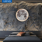 Lunar Arc Statement Wall Light