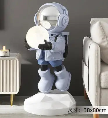Astronaut Floor Light Sculpture
