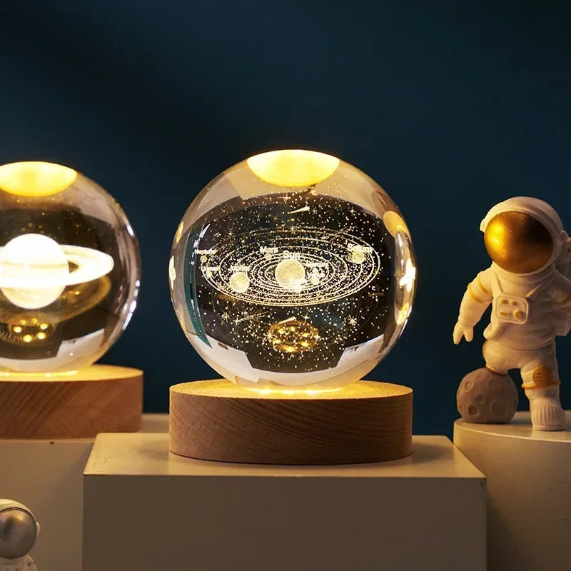 Moonlight Crystal Sphere Lamp
