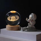 Planetary Crystal Night Light