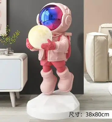 Astronaut Floor Light Sculpture