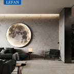 Lunar Arc Statement Wall Light