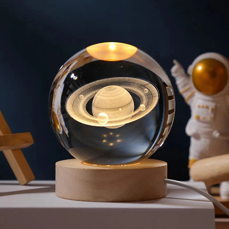 Celestial Crystal Globe Light