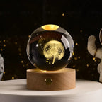 Solar System Crystal Globe