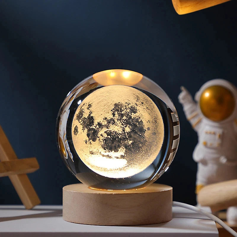 Celestial Crystal Globe Light