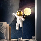 Lunar Explorer Astronaut Wall Light