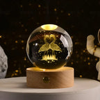 Solar System Crystal Globe