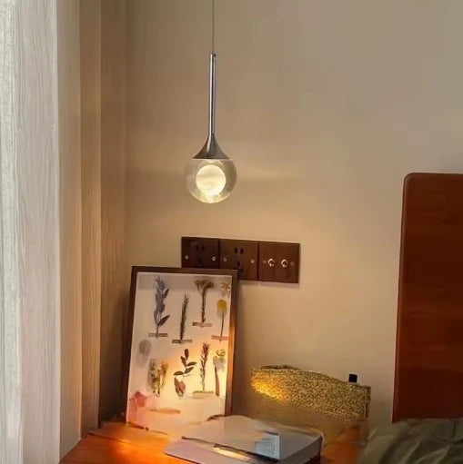 Lunar Crystal Pendant Light