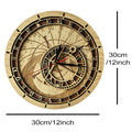 Prague Orrery Astronomical Wall Clock