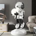 Astronaut Floor Light Sculpture