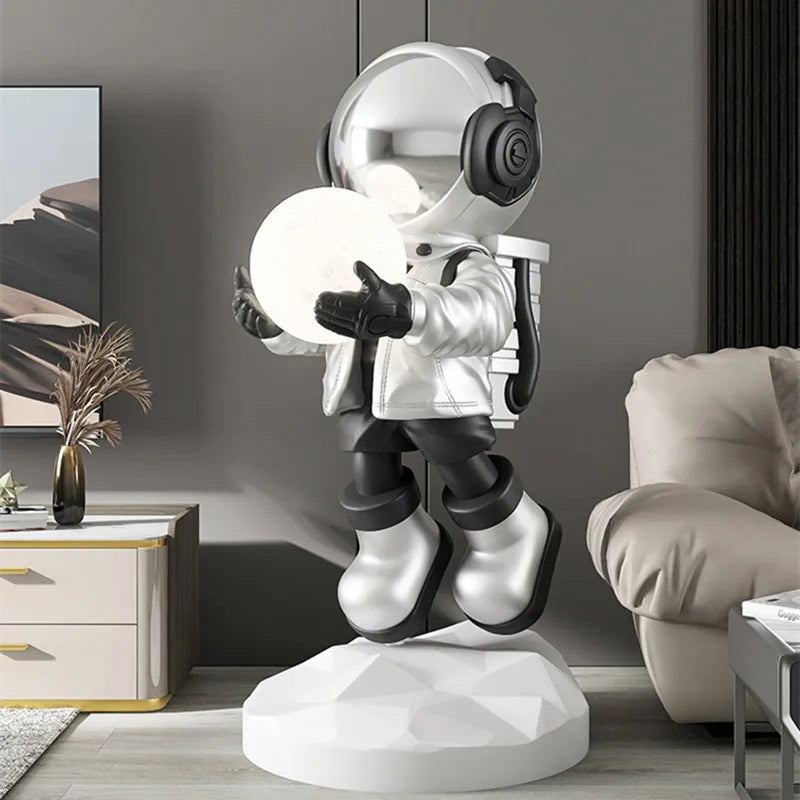 Astronaut Floor Light Sculpture