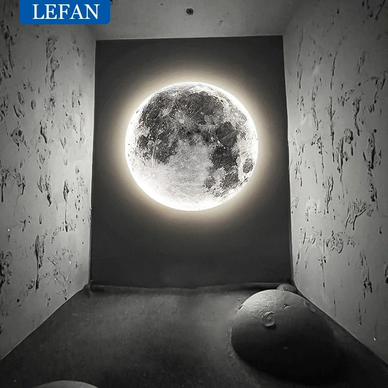 Lunar Arc Statement Wall Light
