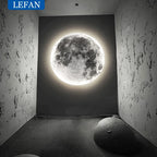Lunar Arc Statement Wall Light