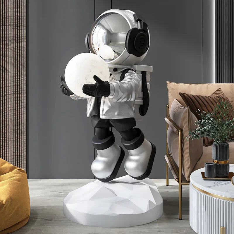 Astronaut Floor Light Sculpture