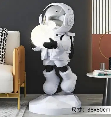 Astronaut Floor Light Sculpture
