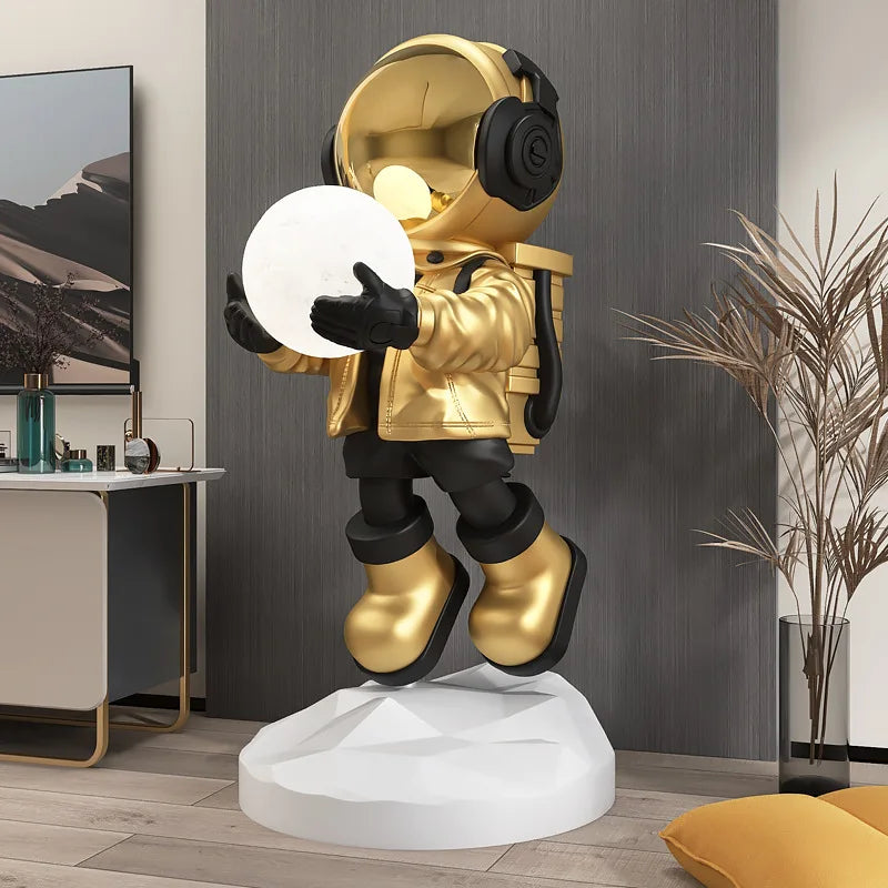 Astronaut Floor Light Sculpture
