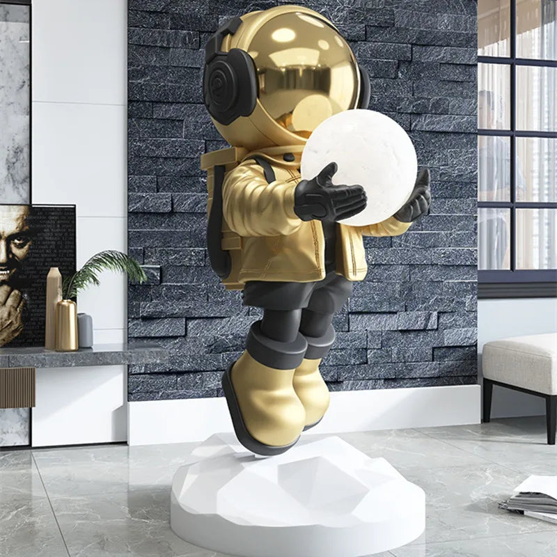 Astronaut Floor Light Sculpture