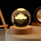 Solar System Crystal Globe